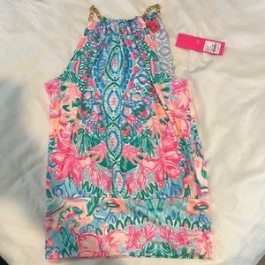 Lilly Pulitzer top brand new with tags on it.